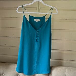 LOFT Turquoise Camisole Top